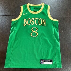 Boston Celtics #8 Kemba Walker City Edition Boys Sz Med (10-12) Nike Jersey NBA